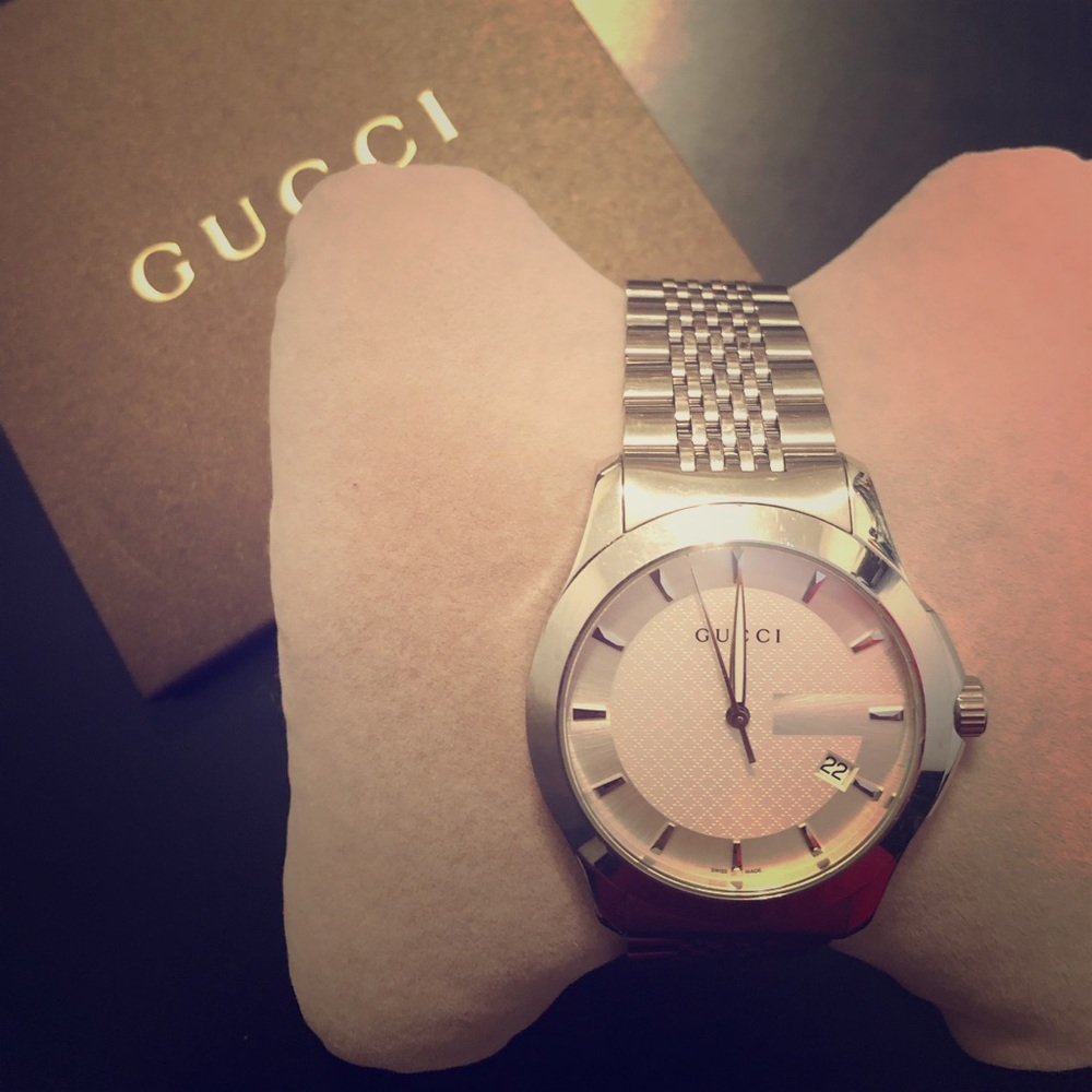 Gucci Stainless Steel G - Timeless Watch
